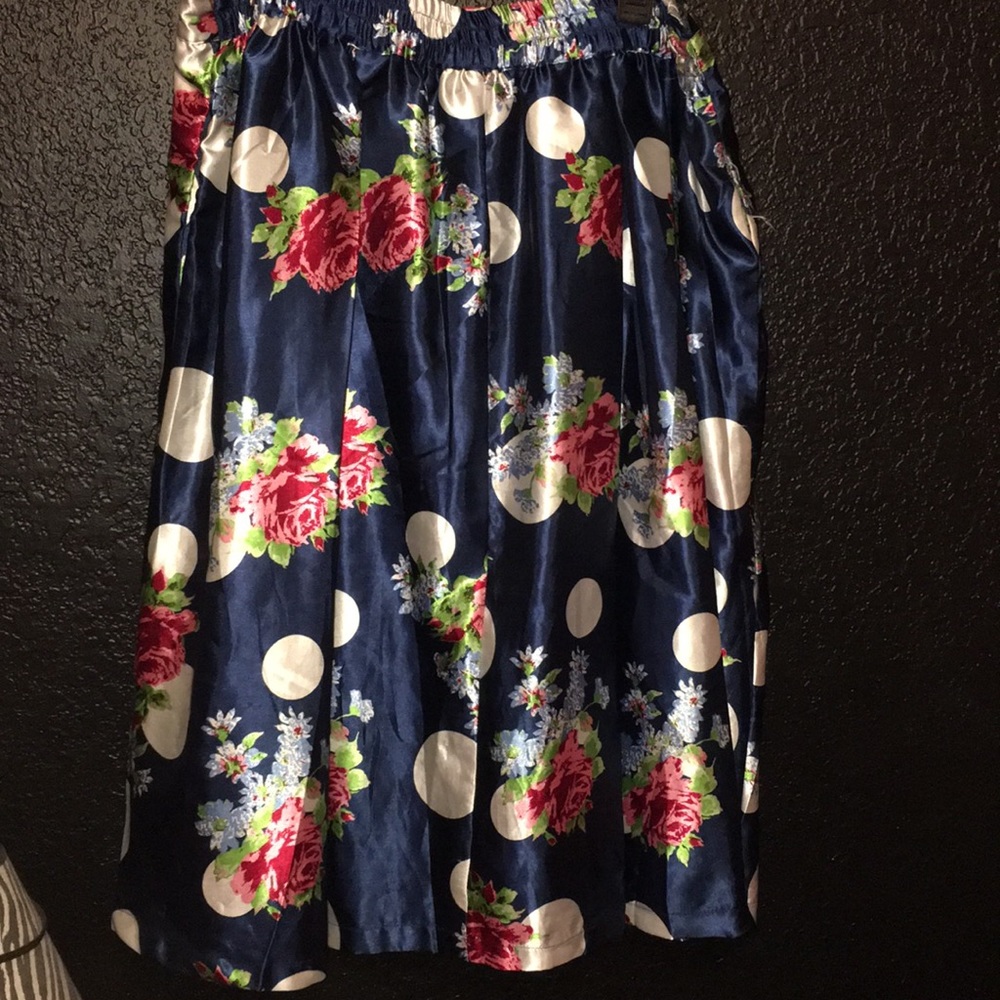 Floral & polka dots